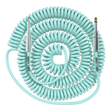 Bullet Cable 30′ Silent Seafoam Coil Cable