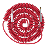 Bullet Cable 30′ Silent Red Coil Cable