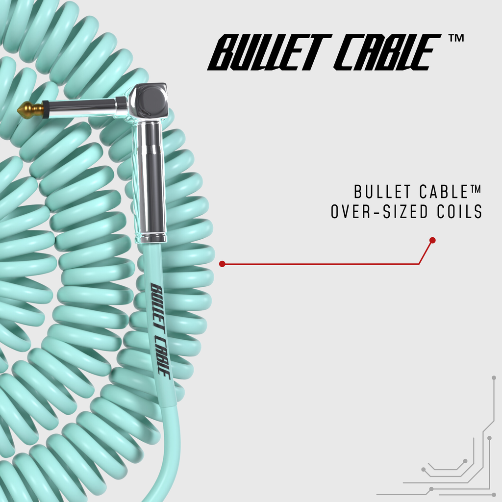 Bullet Cable 30′ Classic Seafoam Cable – Iconic Design Meets Modern ...