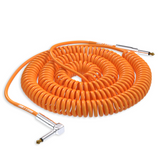 Bullet Cable 30′ Classic Orange Coil Cable