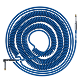 Bullet Cable 10/20 Blue Straight Coil Cable (30ft)