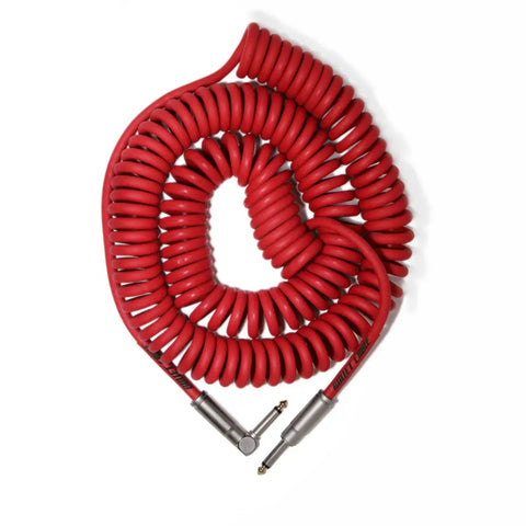 BULLET CABLE 30′ RED COIL CABLE - Bullet Cable
