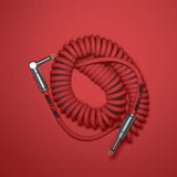 BULLET CABLE 15′ RED COIL CABLE - Bullet Cable