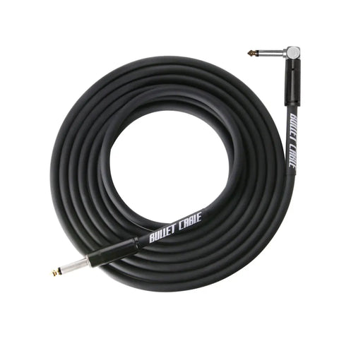 BULLET CABLE 20′ BLACK THUNDER GUITAR CABLE - Bullet Cable